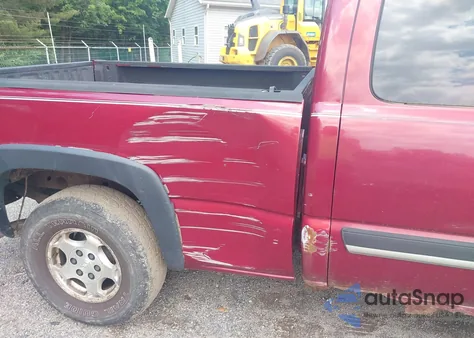 2004 Chevrolet Silverado 1500 Z71 from USA, damaged, VIN 1GCEK19T64E181326